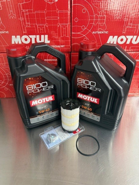 Oil Change Kit 8100 Power 5w-40 Kit 4.2L 32V Engines (S5, RS4, RS5)