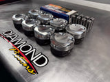 Audi 12.5:1 4.2L 84.5mm Forged Pistons by Diamond Pistons (4.2 S5, 4.2 RS4, 4.2 R8, 4.2 RS5)