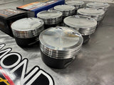 Audi 10:1 4.2L 84.5mm Forged Pistons by Diamond Pistons (4.2 S5, 4.2 RS4, 4.2 R8, 4.2 RS5)