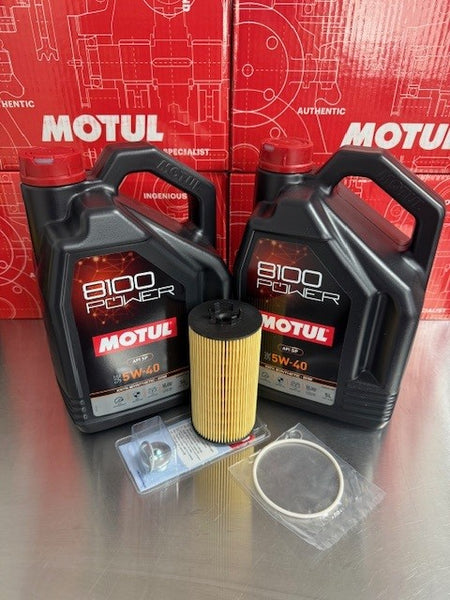 Oil Change Kit 8100 Power 5w-40 Kit B6 / B7 S4 & Allroad 4.2L 40V