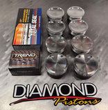 Audi 10:1 4.2L 84.5mm Forged Pistons by Diamond Pistons (4.2 S5, 4.2 RS4, 4.2 R8, 4.2 RS5)