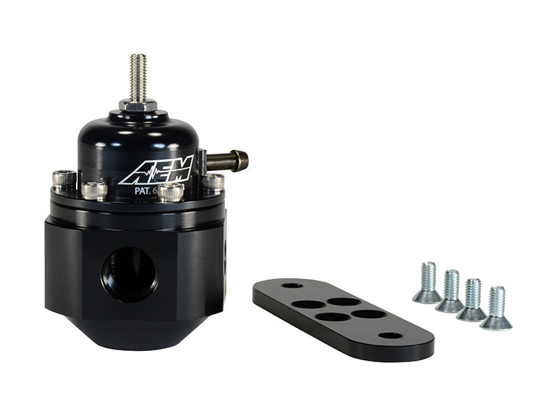 AEM Universal Adjustable Fuel Pressure Regulator 25-302BK AEM Universal Adjustable Fuel Pressure Regulator 25-302BK